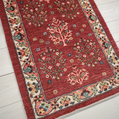 ギャッベ（ルリバフ）　96×63cm（HSS-11839）