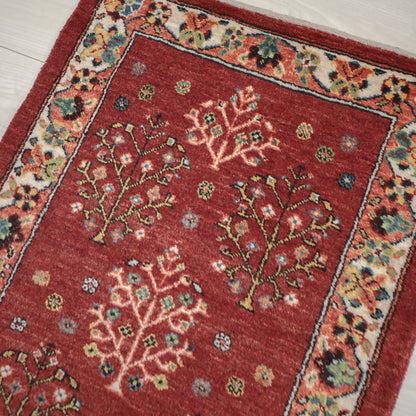 ギャッベ（ルリバフ）　96×63cm（HSS-11839）