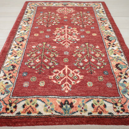 ギャッベ（ルリバフ）　96×63cm（HSS-11839）