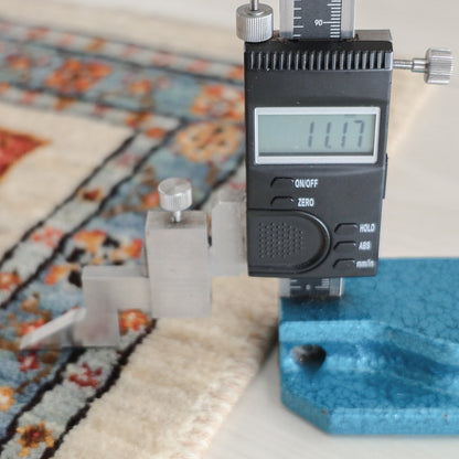 ギャッベ（ルリバフ）　91×60cm（HSS-11841）