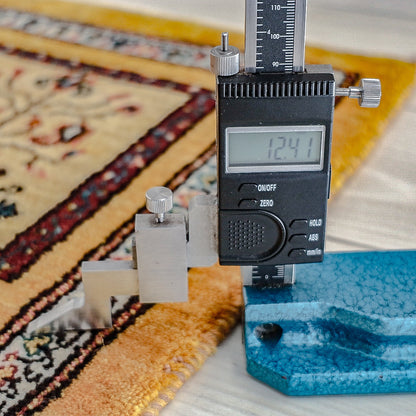 ギャッベ（ルリバフ）　90×61cm（HSS-11842）