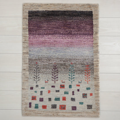 ギャッベ（カシュクリ）　93×63cm（HSS-11843）