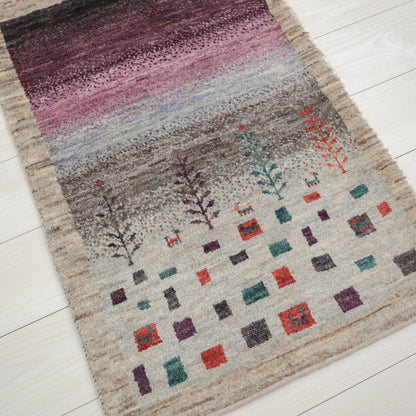 ギャッベ（カシュクリ）　93×63cm（HSS-11843）