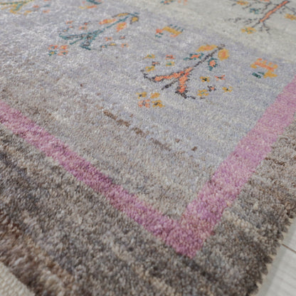 ギャッベ（アマレ）　92×62cm（HSS-11844）