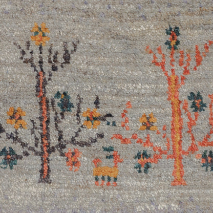 ギャッベ（アマレ）　92×62cm（HSS-11844）