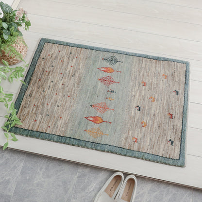 ギャッベ（カシュクリ）　98×65cm（HSS-11845）