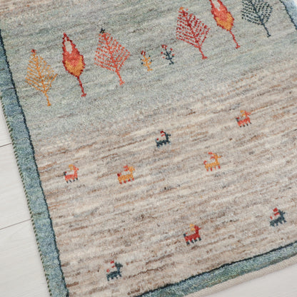 ギャッベ（カシュクリ）　98×65cm（HSS-11845）