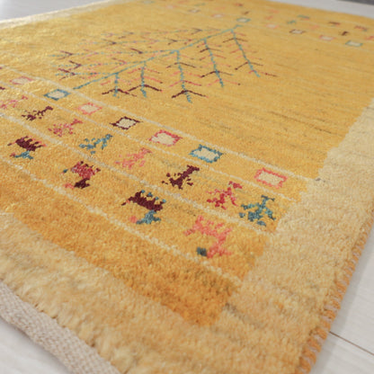 ギャッベ（カシュクリ）　92×63cm（HSS-11847）