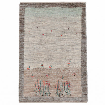 ギャッベ（カシュクリ）　97×65cm（HSS-11848）