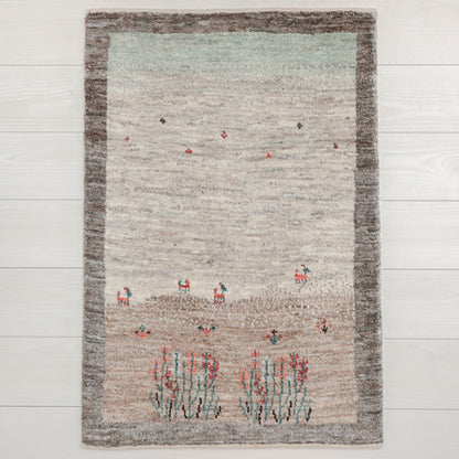 ギャッベ（カシュクリ）　97×65cm（HSS-11848）