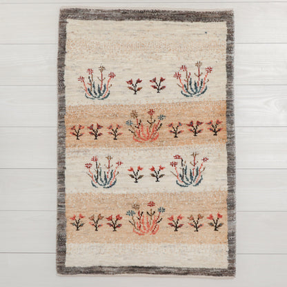 ギャッベ（アマレ）　98×64cm（HSS-11850）