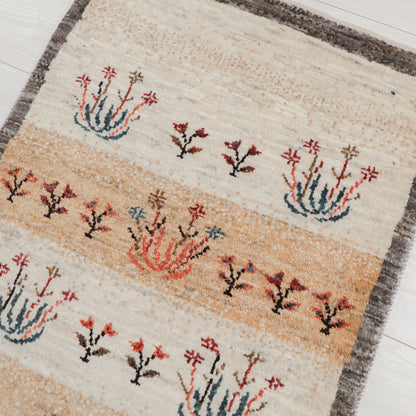 ギャッベ（アマレ）　98×64cm（HSS-11850）