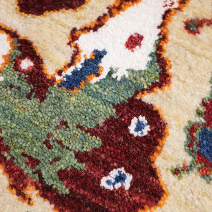 ギャッベ（ルリバフ）　54×90cm（HSS-11886）