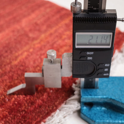 ギャッベ（ルリバフ）　65×89cm（HSS-11888）