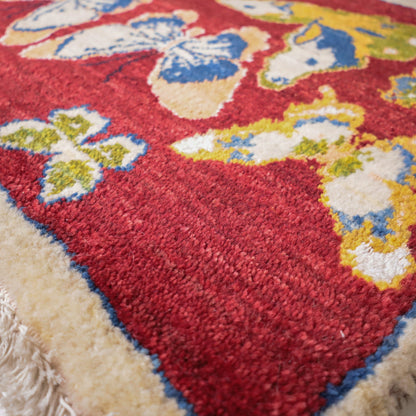 ギャッベ（ルリバフ）　57×91cm（HSS-11894）