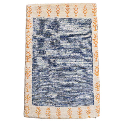 ギャッベ（ルリバフ）　87×55cm（HSS-11898）