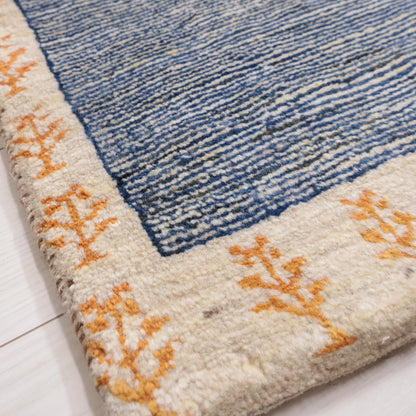 ギャッベ（ルリバフ）　87×55cm（HSS-11898）