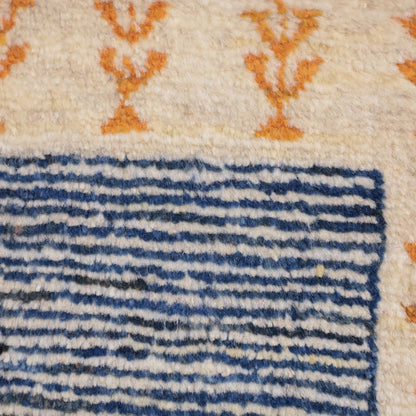 ギャッベ（ルリバフ）　87×55cm（HSS-11898）