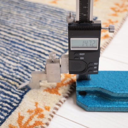 ギャッベ（ルリバフ）　87×55cm（HSS-11898）