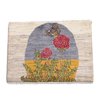 ギャッベ（ルリバフ）　62×87cm（HSS-11899）