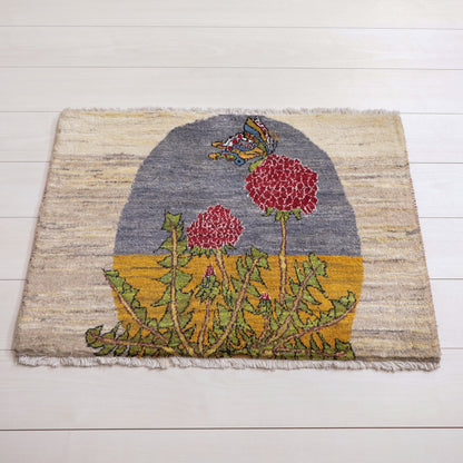 ギャッベ（ルリバフ）　62×87cm（HSS-11899）