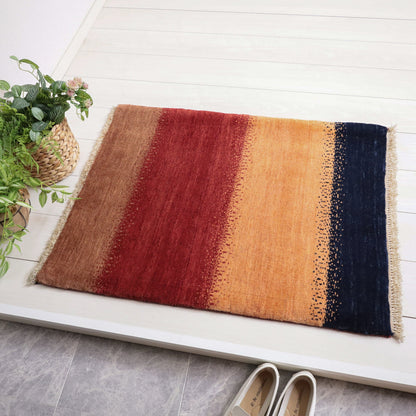 ギャッベ（ルリバフ）　91×68cm（HSS-11902）