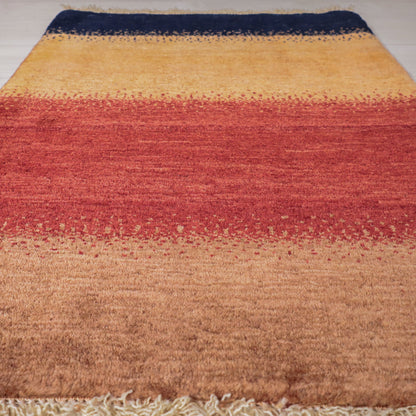 ギャッベ（ルリバフ）　91×68cm（HSS-11902）