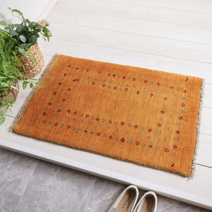 ギャッベ（ルリバフ）　85×55cm（HSS-11908）