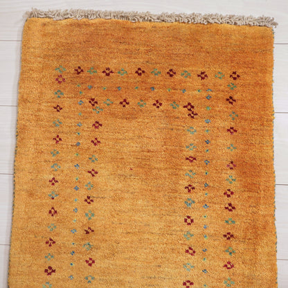 ギャッベ（ルリバフ）　85×55cm（HSS-11908）