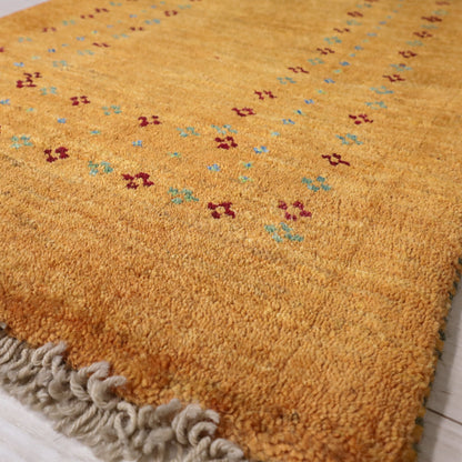 ギャッベ（ルリバフ）　85×55cm（HSS-11908）