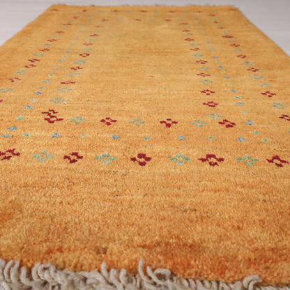 ギャッベ（ルリバフ）　85×55cm（HSS-11908）