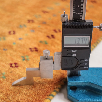 ギャッベ（ルリバフ）　85×55cm（HSS-11908）