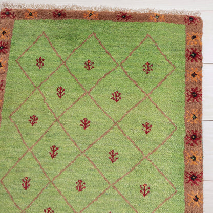 ギャッベ（ルリバフ）　84×58cm（HSS-11910）