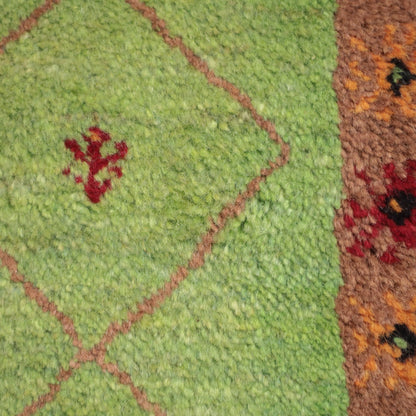 ギャッベ（ルリバフ）　84×58cm（HSS-11910）