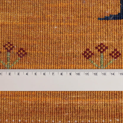 ギャッベ（ルリバフ）　62×85cm（HSS-11913）