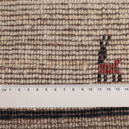 ギャッベ（ルリバフ）　92×71cm（HSS-11916）