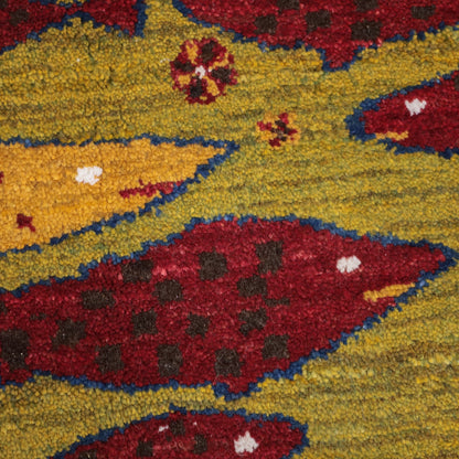 ギャッベ（ルリバフ）　61×85cm（HSS-11918）