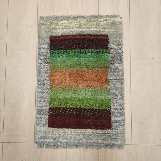 ギャッベ（ギャベ）ラティーフ　60×42cm（HSS-12969）