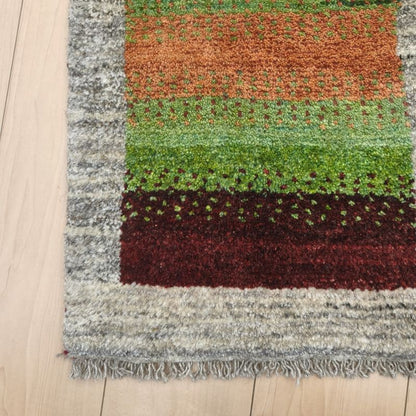 ギャッベ（ギャベ）ラティーフ　60×42cm（HSS-12969）