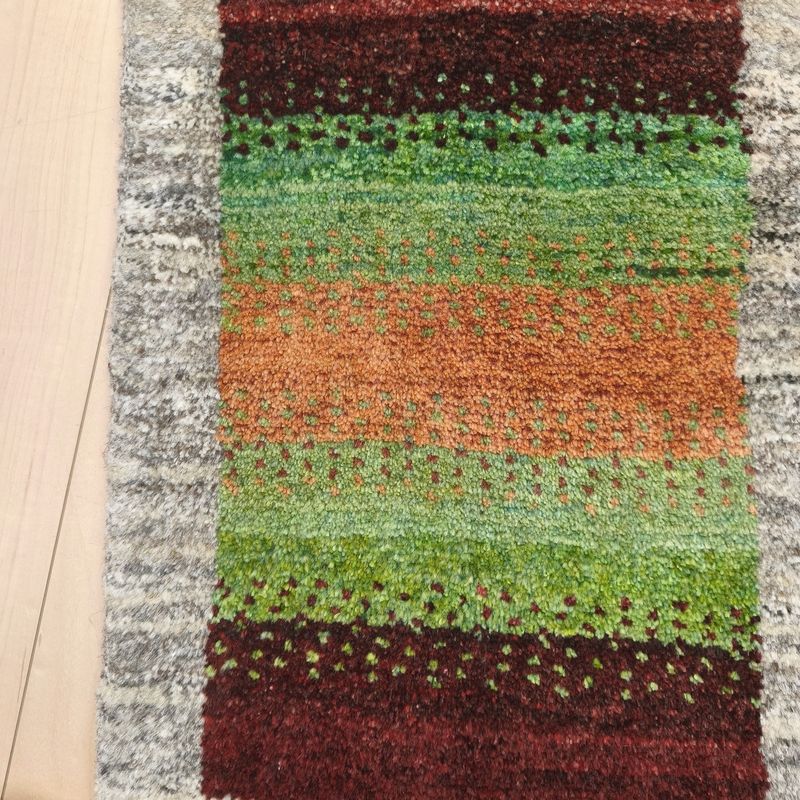 ギャッベ（ギャベ）ラティーフ　60×42cm（HSS-12969）