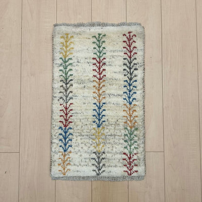 ギャッベ（ギャベ）ラティーフ　63×39cm（HSS-12971）