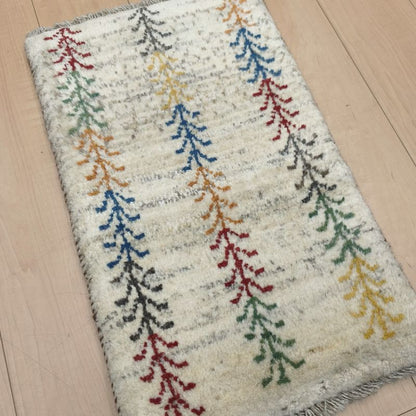 ギャッベ（ギャベ）ラティーフ　63×39cm（HSS-12971）