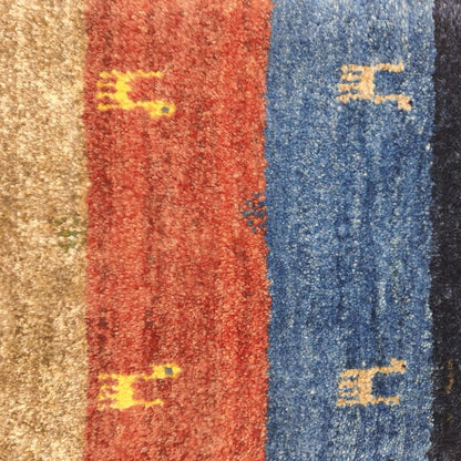 ギャッベ（ギャベ）ラティーフ　55×42cm（HSS-12972）