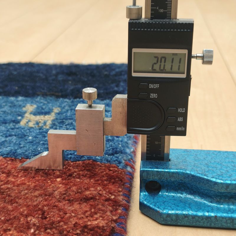 ギャッベ（ギャベ）ラティーフ　55×42cm（HSS-12972）