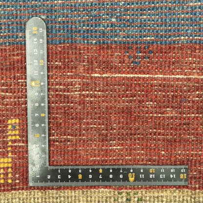 ギャッベ（ギャベ）ラティーフ　55×42cm（HSS-12972）