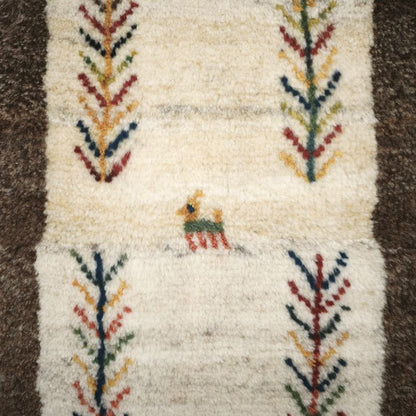 ギャッベ（ギャベ）ラティーフ　61×37cm（HSS-12973）