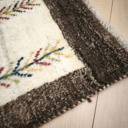 ギャッベ（ギャベ）ラティーフ　61×37cm（HSS-12973）