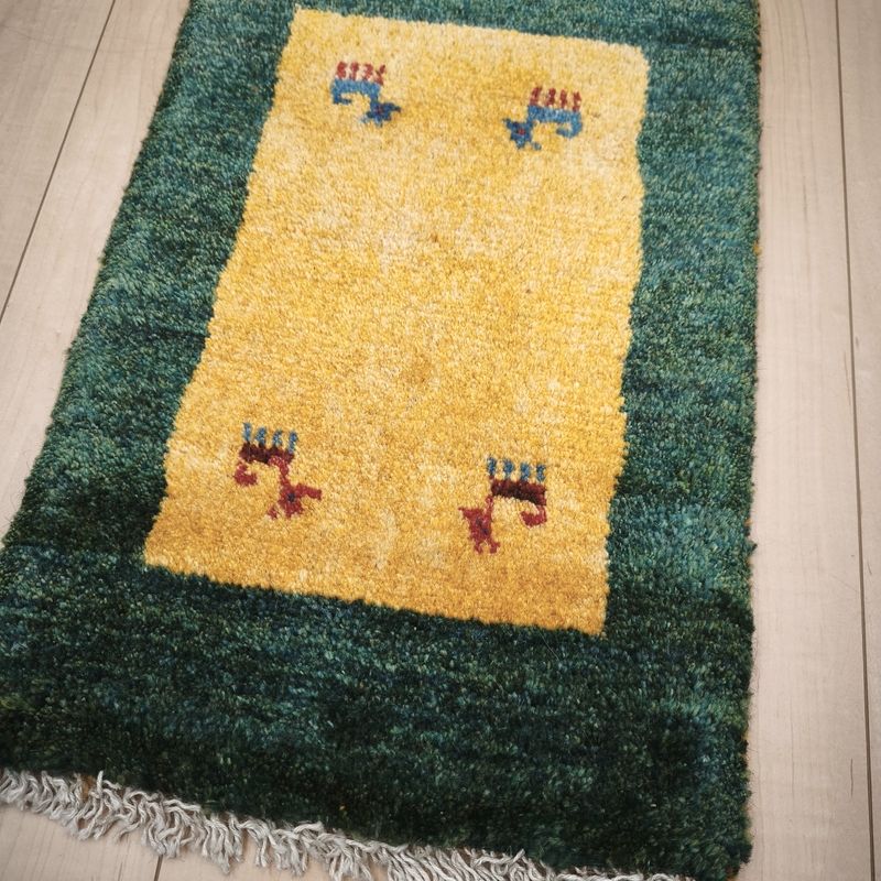 ギャッベ（ギャベ）ラティーフ　50×35cm（HSS-12974）