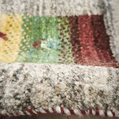 ギャッベ（ギャベ）ラティーフ　60×41cm（HSS-12976）