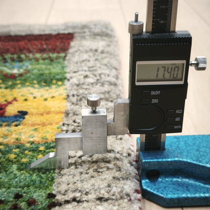 ギャッベ（ギャベ）ラティーフ　60×41cm（HSS-12976）